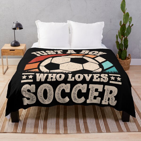 Item preview, Just A Boy Who Loves Soccer Funny Soccer Player Boys designed and sold by JanisPenelope.
