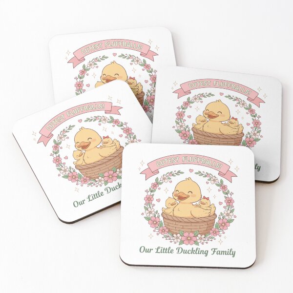 Item preview, Cutest Fluffballs – Our Little Duckling Family designed and sold by Sksticker991.
