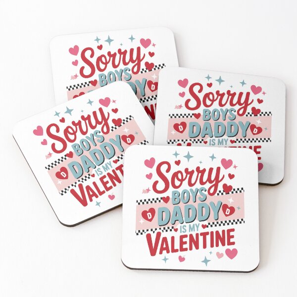Item preview, Sorry boys daddy Is my valentine Happy valentine's day designed and sold by catsdothingz.