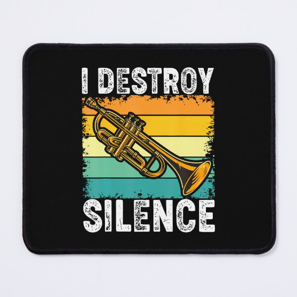 Item preview, Trombone Trombonist Funny I Destroy Silence Player designed and sold by KarlaLeanne.