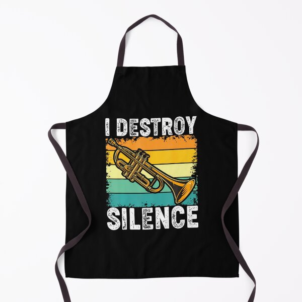 Item preview, Trombone Trombonist Funny I Destroy Silence Player designed and sold by KarlaLeanne.