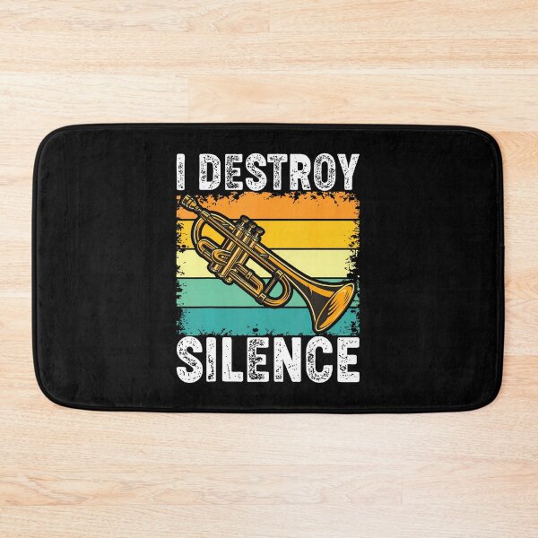 Item preview, Trombone Trombonist Funny I Destroy Silence Player designed and sold by KarlaLeanne.