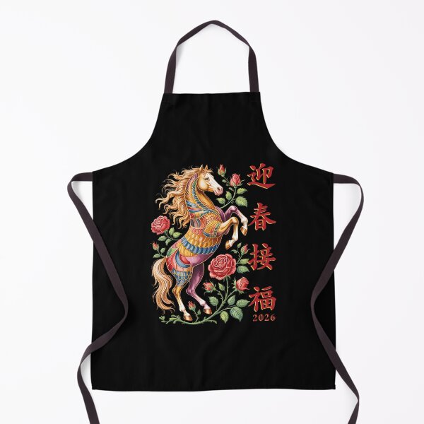 Item preview, Chinese New Year Of The Horse 2026 Colorful Zodiac Lunar designed and sold by DeborahCarolyn.