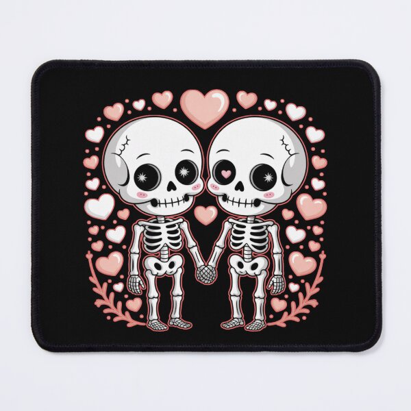 Item preview, Skull Couple Valentine’s Day Spooky Romantic Design  Cute Love Bones designed and sold by Nzgiftsandmore.