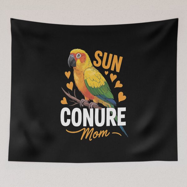 Item preview, Sun Conure Mom Mother's Day Parrot Bird Sun Conure designed and sold by catsdothingz.