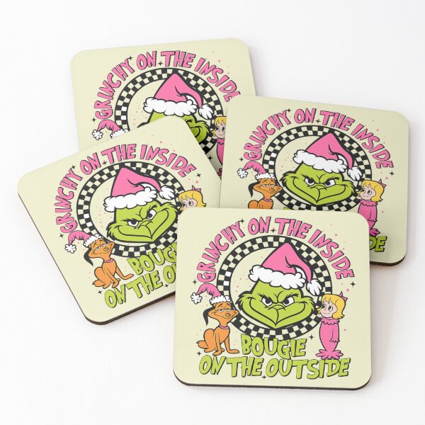 Item preview, Grinchy On The Inside Bougie On The Outside - Funny Festive Quotes designed and sold by Vicky021.