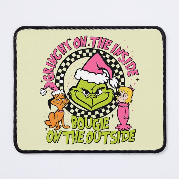 Item preview, Grinchy On The Inside Bougie On The Outside - Funny Festive Quotes designed and sold by Vicky021.