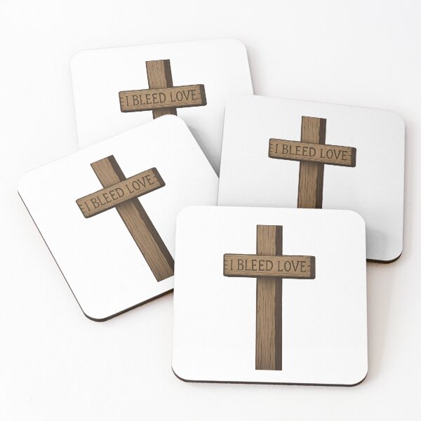 Item preview, i bleed love cross designed and sold by ocd_Jessica.