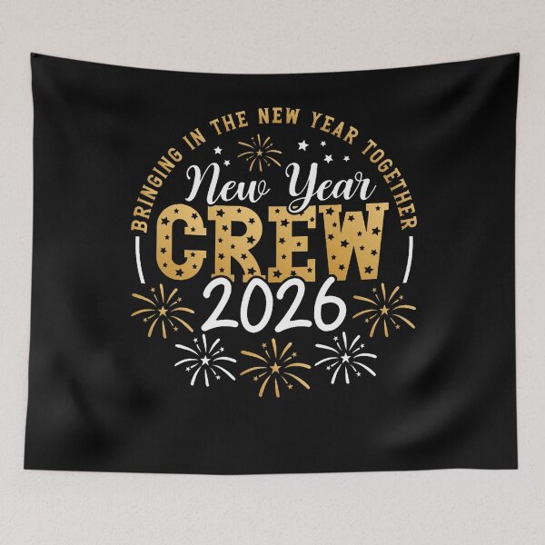 Item preview, Happy New Year Crew 2026 New Year's Eve Party designed and sold by JanisPenelope.