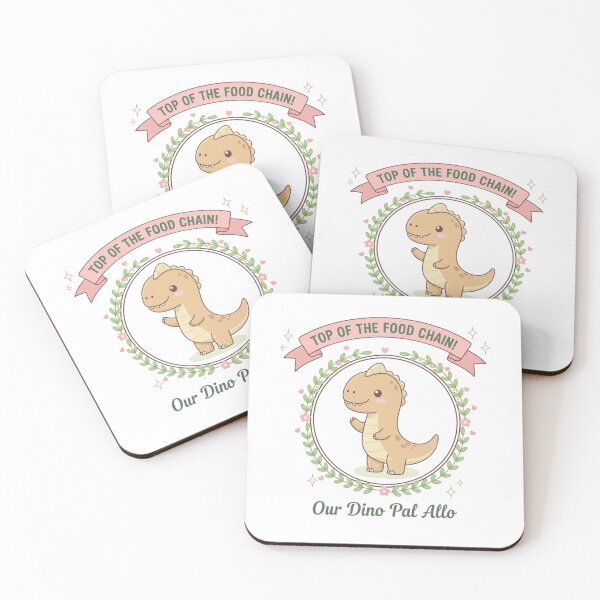 Item preview, Cute Allosaurus – Our Dino Pal Allo | Top of the Food Chain designed and sold by Sksticker991.