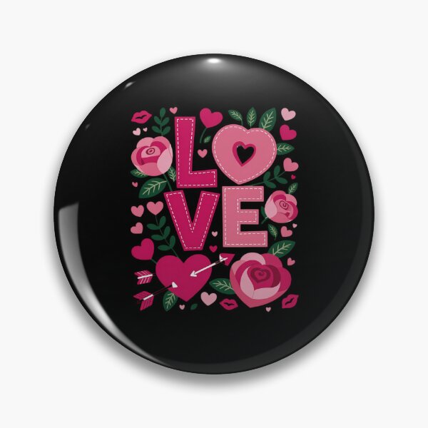 Item preview, Valentines Love Floral  Valentine Floral  Valentines Day designed and sold by catsdothingz.