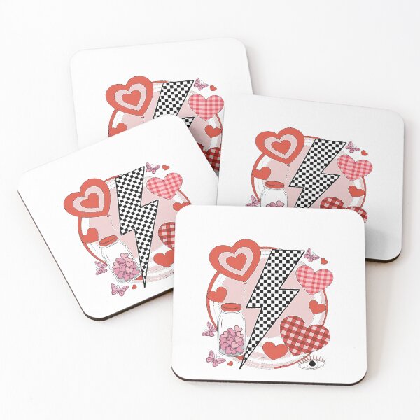 Item preview, Valentines  Lightning Bolt Valentines DayValentines designed and sold by catsdothingz.