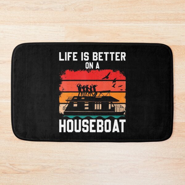 Item preview, Life Is Better On A Houseboat House Boat Lake Boating designed and sold by DesireeAngela1.