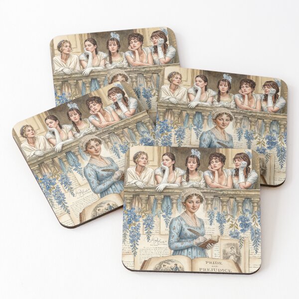 Item preview, Jane Austen: The Bennet Sisters- Pride and Prejudice designed and sold by Vera-Adxer.