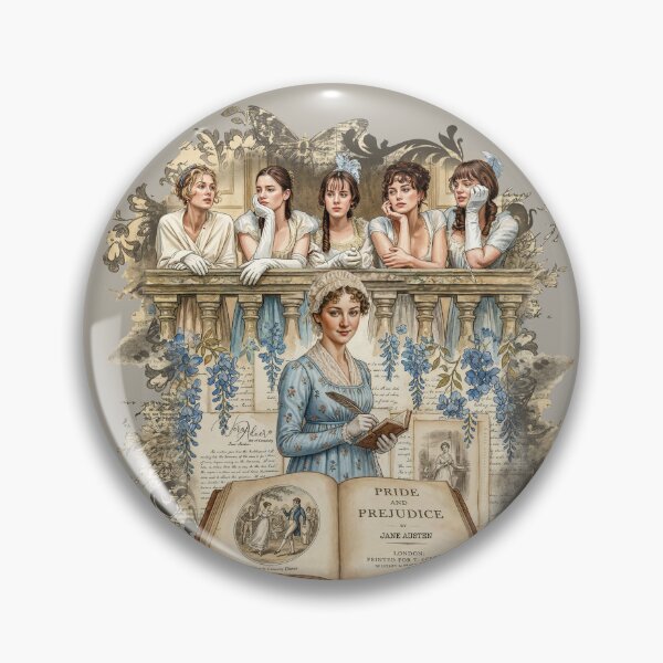 Item preview, Jane Austen: The Bennet Sisters- Pride and Prejudice designed and sold by Vera-Adxer.