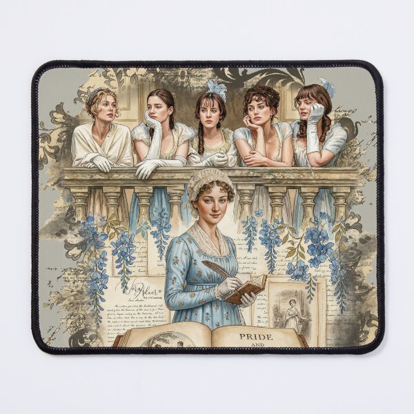 Item preview, Jane Austen: The Bennet Sisters- Pride and Prejudice designed and sold by Vera-Adxer.