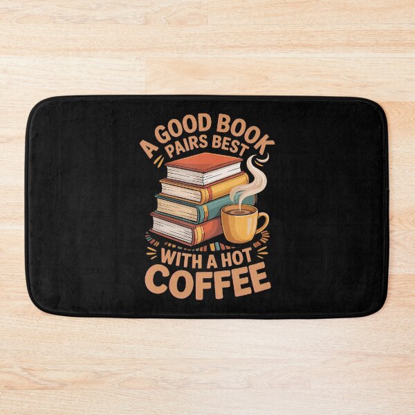 Item preview, Good Books Hot Coffee Literature Book Reading Reader designed and sold by JosephineEdith1.