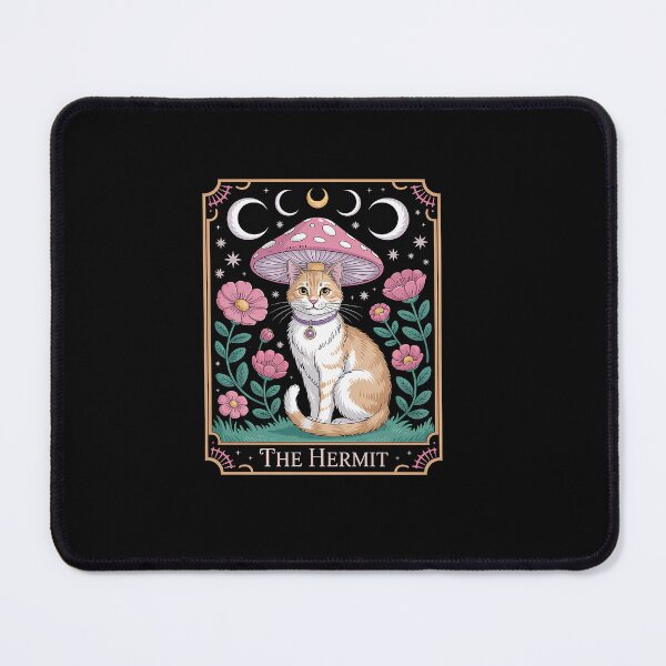 Item preview, The Hermit Tarot Card Cat In a Box Mystic Funny Cat designed and sold by ReadySide.