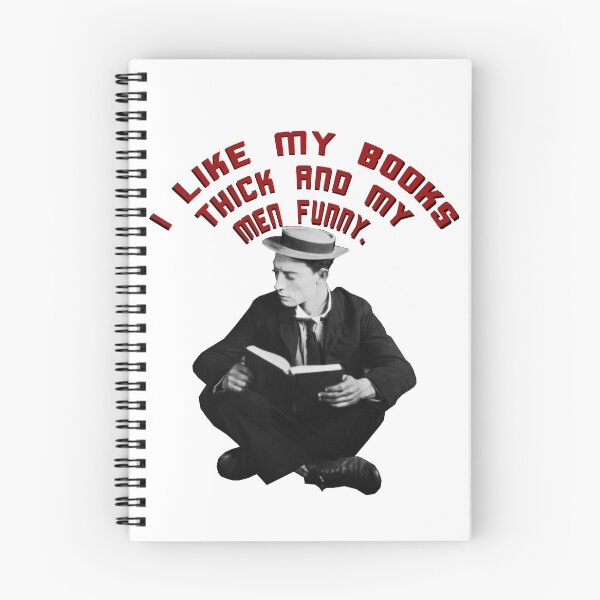 Item preview, Books Thick Men Funny designed and sold by BlackCockiePres.