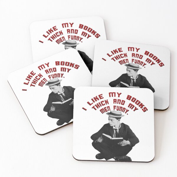 Item preview, Books Thick Men Funny designed and sold by BlackCockiePres.