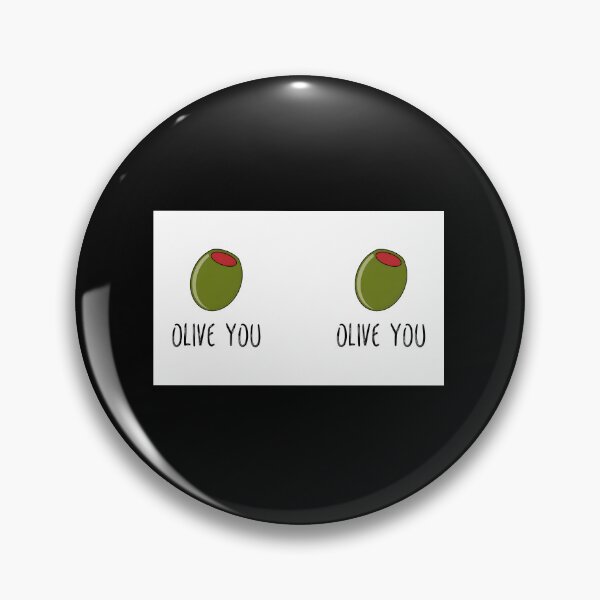 Item preview, Olive You Funny I Love You Pun Coffee Mug designed and sold by znkeaaxrh99.