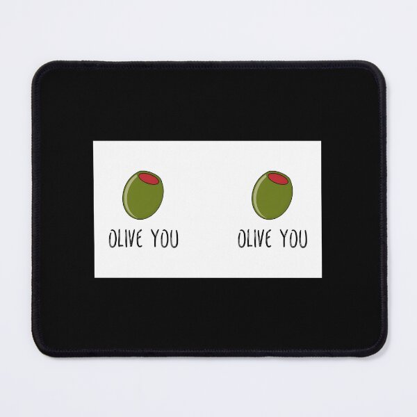 Item preview, Olive You Funny I Love You Pun Coffee Mug designed and sold by znkeaaxrh99.
