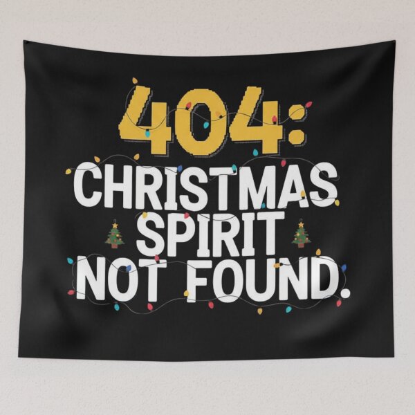Item preview, Christmas 404 Error | Operating System Design | Christmas Humor for YOU designed and sold by Artbesttopic.