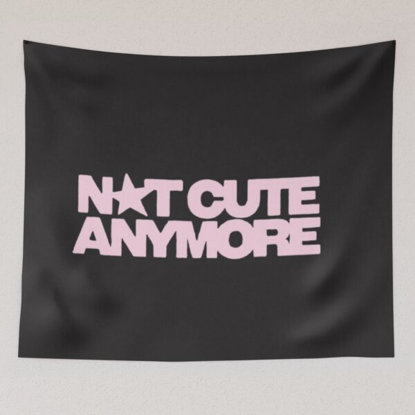 Item preview, Not Cute Anymore – ILLIT Inspired Aesthetic Typography designed and sold by KryaArts27.