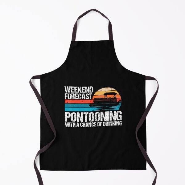 Item preview, Weekend Forecast Pontooning With A Chance Of Drinking Boat designed and sold by JosephineEdith1.