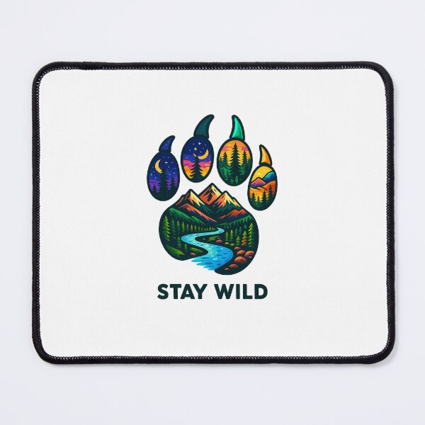 Item preview, Trippy wild perspective designed and sold by Mini-Mushroom09.
