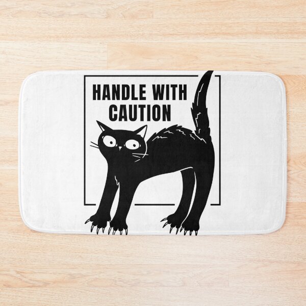 Item preview, Scared Cartoon Cat Freaking Out designed and sold by TurtleDojo.