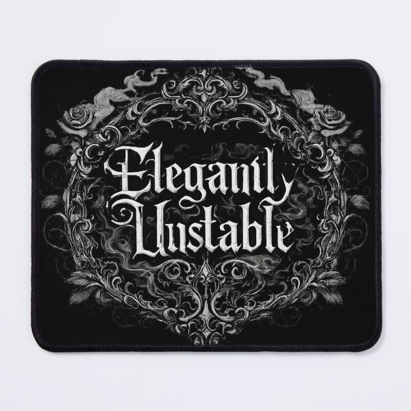Item preview, Elegantly Unstable — Gothic Baroque Frame Dark Academia Aesthetic designed and sold by Mouraludia.