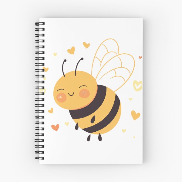 Item preview, Cute Smiling Bee With Hearts designed and sold by TurtleDojo.