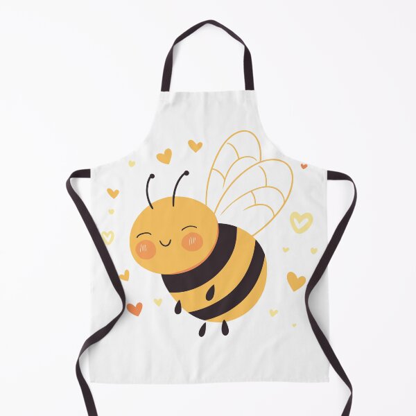 Item preview, Cute Smiling Bee With Hearts designed and sold by TurtleDojo.