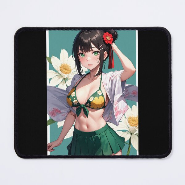 Item preview, Dia Kurosawa Love Live! Sunshine!! Anime Art | Summer Bikini Flower Aesthetic designed and sold by iloveanimechibi.