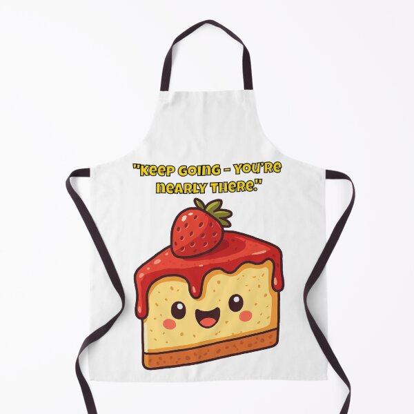Item preview, Cheery Cheesecake Motivation – Keep Going! designed and sold by Latitude 1°N.