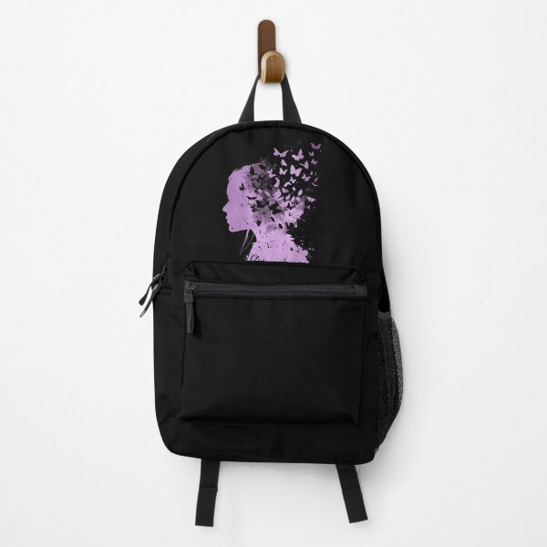 Item preview, Woman Silhouette with Butterflies designed and sold by TurtleDojo.