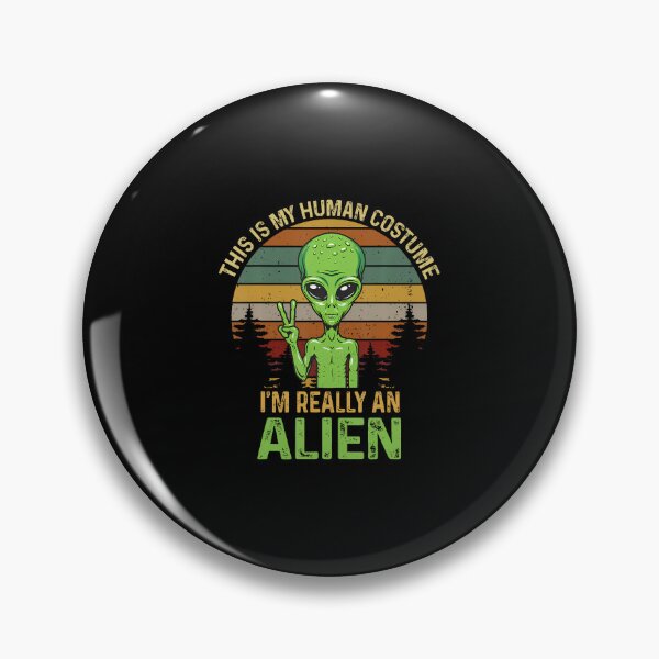 Item preview, Weird Funny This Is My Human I'M Really An Alien designed and sold by AlyceLynne.