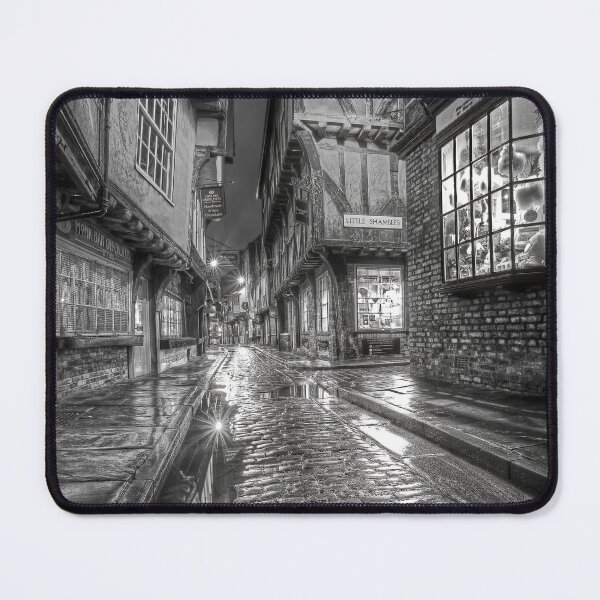 Item preview, The Shambles At Night 3 BW designed and sold by Colin Williams Photography.