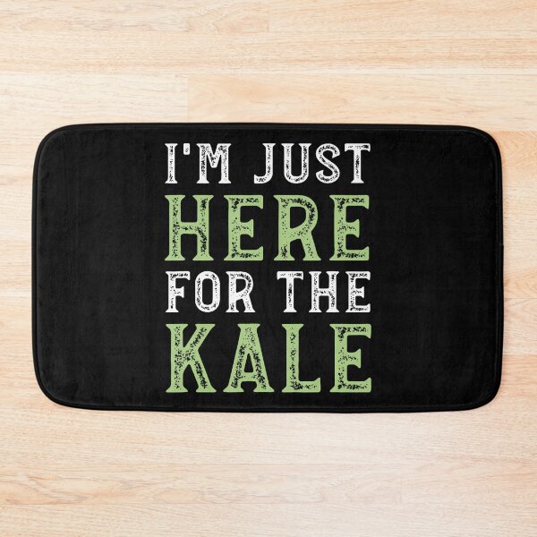 Item preview, I'M Just Here For The Kale Funny Vegetable Food designed and sold by SelmaBonnie.