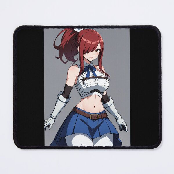 Item preview, Erza Scarlet Fairy Tail Anime Art | Titania Knight Armor Skirt Aesthetic designed and sold by iloveanimechibi.