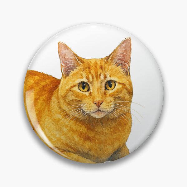 Item preview, Beautiful Orange Tabby Cat designed and sold by Lion and Lamb Design.
