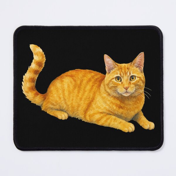 Item preview, Beautiful Orange Tabby Cat designed and sold by Lion and Lamb Design.