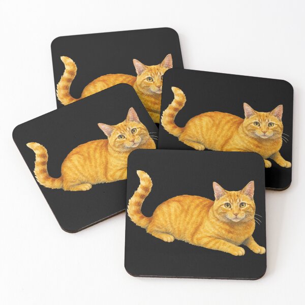 Item preview, Beautiful Orange Tabby Cat designed and sold by Lion and Lamb Design.