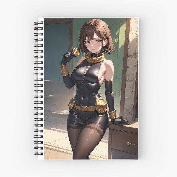 Artikelvorschau, Darkengard Anime-Kunst | Schwarzer Katzenanzug, goldener Kragen, dunkle Ästhetik entworfen und verkauft von iloveanimechibi.