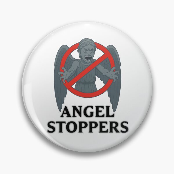 Item preview, Angel Stoppers black font designed and sold by jakersvelmax.