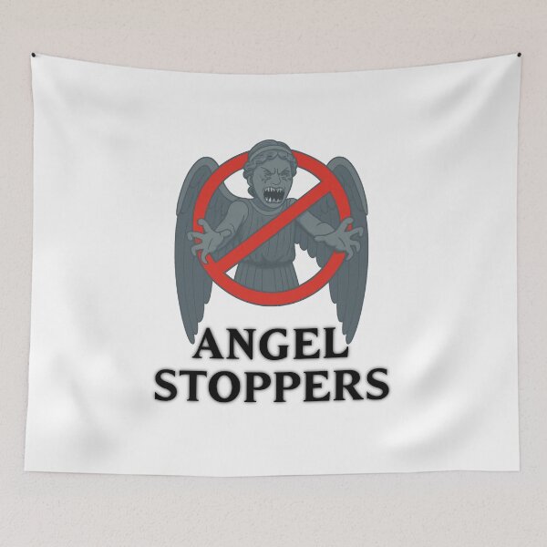 Item preview, Angel Stoppers black font designed and sold by jakersvelmax.