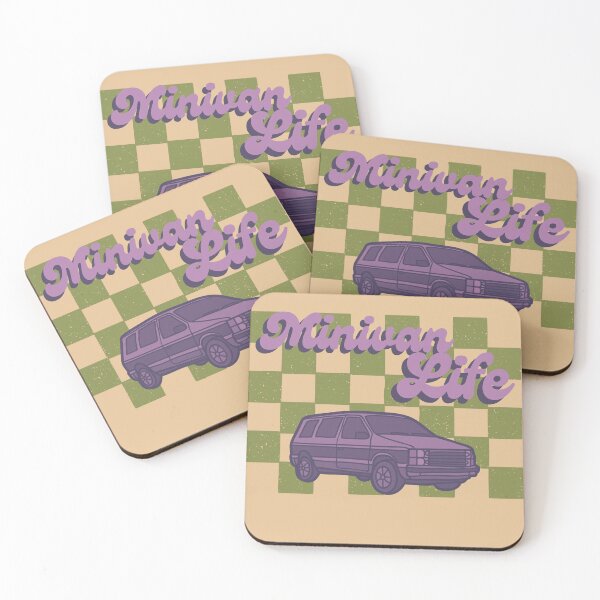 Item preview, Minivan Life lavender designed and sold by modeTRIP.