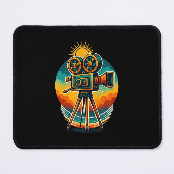 Item preview, Retro Movie Camera Vintage Film Art Cinephile Style designed and sold by DeannaAntoin.