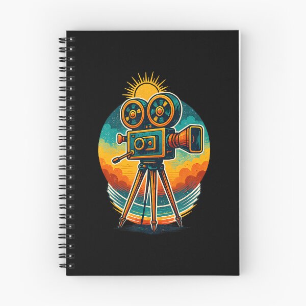 Item preview, Retro Movie Camera Vintage Film Art Cinephile Style designed and sold by DeannaAntoin.